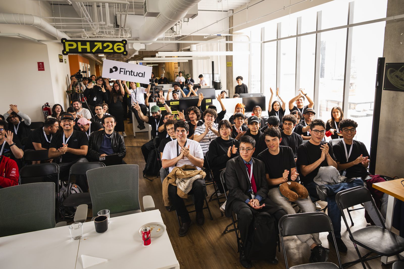 A hundred hackers in one room, hands up